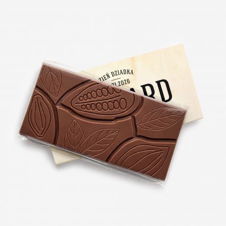 Czekolada personalizowana W�SY prezent na Dzie� Dziadka