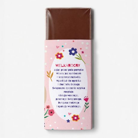 Czekolada wielkanocna ZAJ�CZEK upominek wielkanocny dla dziewczynki