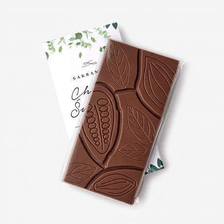 Czekolada z dedykacj� PODZI�KOWANIE DLA CHRZESTNEJ od dziecka