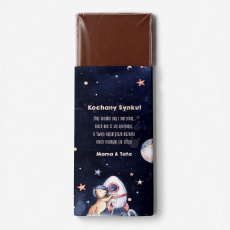 Czekolada z imieniem PLANETY prezent dla ma�ego fana kosmosu