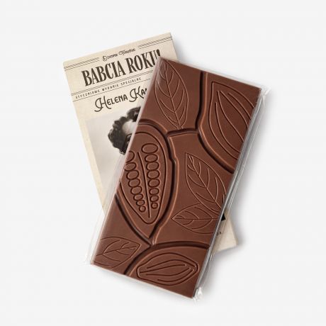 Czekolada ze zdj�ciem gazeta UPOMINEK NA DZIE� BABCI