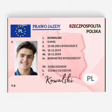 Czekoladki belgijskie PRAWKO prezent na zdanie prawa jazdy