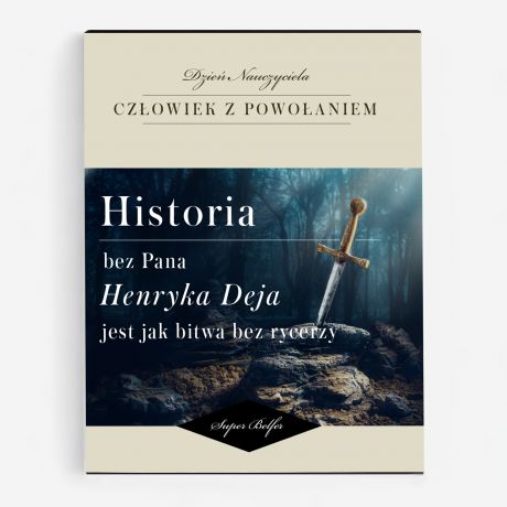 Czekoladki belgijskie PREZENT DLA NAUCZYCIELA HISTORII czekoladki dla nauczyciela prezent dla historyka