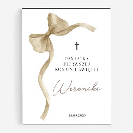 Czekoladki KOMUNIJNE dla dziewczynki