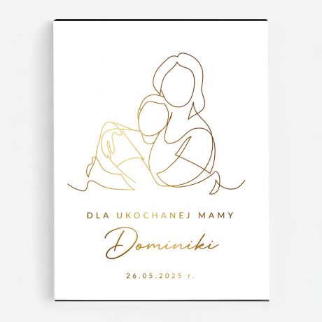Czekoladki na Dzie Mamy ze zoceniem prezent dla mamy od syna upominek dla mamy personalizowane czekoladki