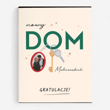 Czekoladki personalizowane prezent na pierwsz wizyt w nowym domu