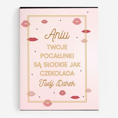 Czekoladki na Walentynki SODKIE POCAUNKI