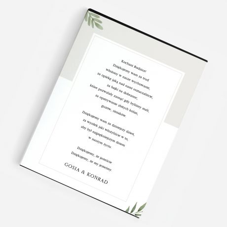 Czekoladki personalizowane PODZIKOWANIA DLA RODZICW ZE ZDJCIEM