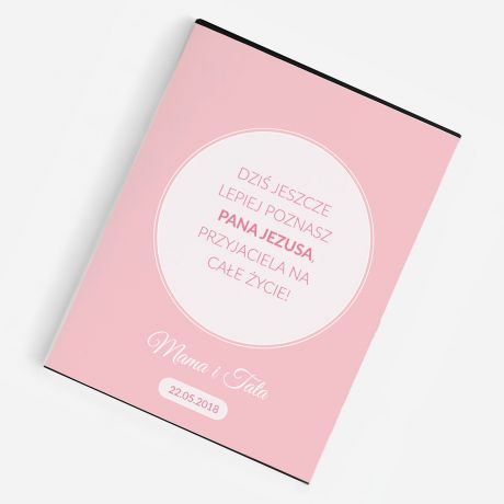 Czekoladki personalizowane PREZENT NA PIERWSZ KOMUNI WIT dla dziewczynki