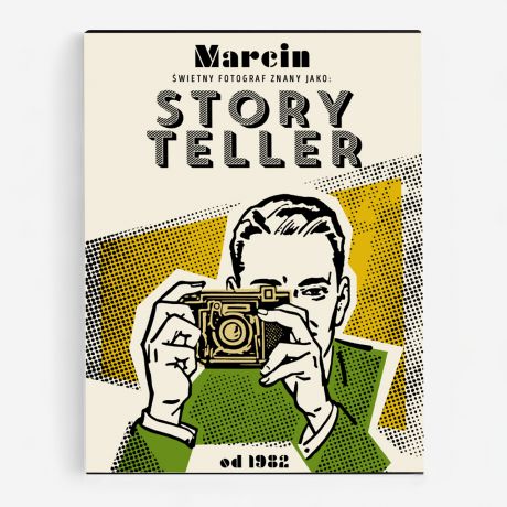 Czekoladki personalizowane STORY TELLER prezent dla fotografa