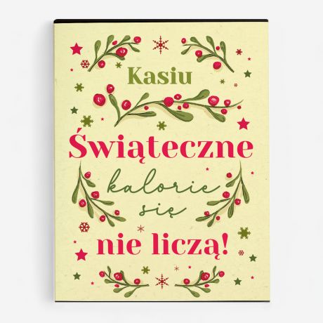 Czekoladki witeczne PREZENT POD CHOINK DLA DZIEWCZYNY