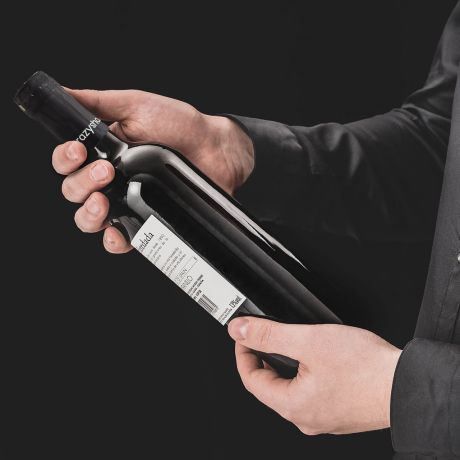 Czerwone wino personalizowane PREZENT DLA ZAKOCHANEJ PARY