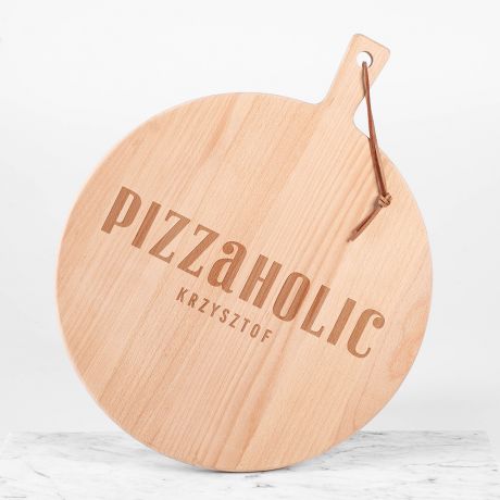 Drewniana deska do pizzy PREZENT DLA FANA PIZZY