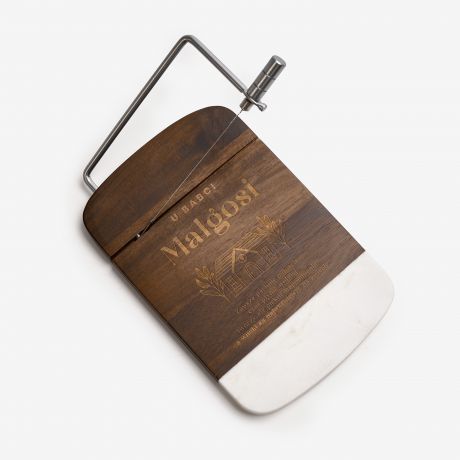 Grawerowana deska z krajalnic� do sera na DZIE� BABCI prezent dla babci prezent na Dzie� Babci