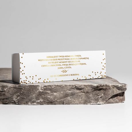 Elegancki D�UGOPIS NA KOMUNI� w poz�acanej obwolucie d�ugopis na komuni� prezent na komuni� elegancki d�ugopis