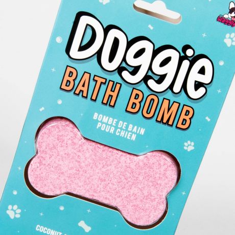 Musująca bomba kąpielowa dla psa KOŚĆ prezent dla pupila