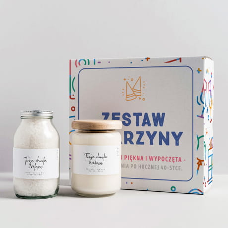 Domowe spa PREZENT NA 40 URODZINY DLA NIEJ lime leaf prezent na 40 dla kobiety prezent na 40 urodziny dla kobiety