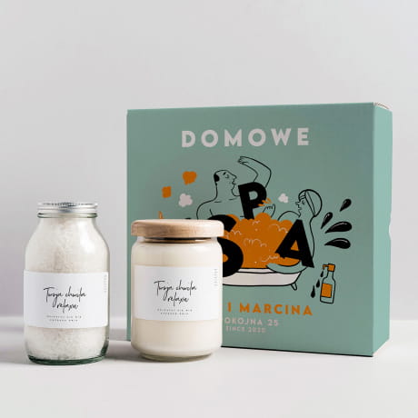 Domowe spa PREZENT NA NOWY DOM lime leaf