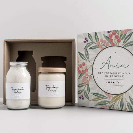 Spa domowe PROBA O WIADKOWANIE BOX lime leaf