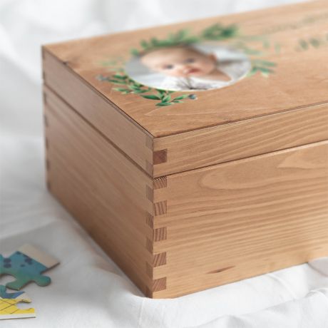 Personalizowane pudeko wspomnie NA CHRZEST