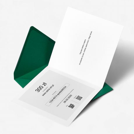 Voucher podarunkowy na wybrane wydarzenie Adria Art TWJ PROJEKT 300 z