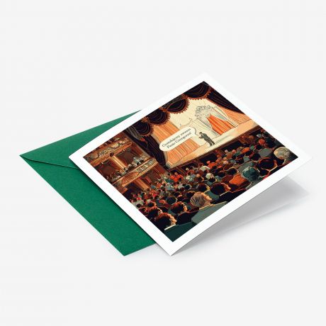 Drukowany voucher Z OKAZJI AWANSU na wydarzenie kultularne Adria Art - 300 z