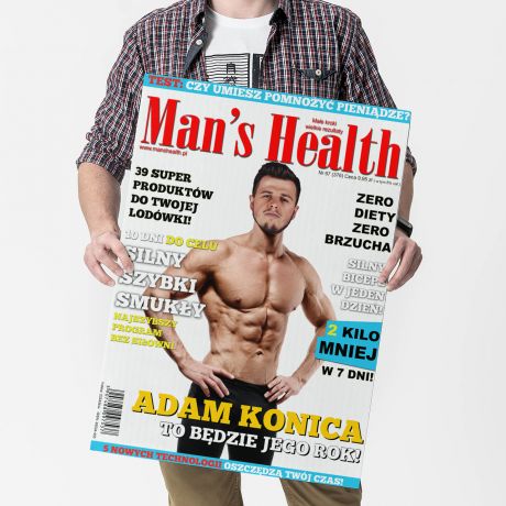 Du�a kartka dla niego MAN'S HEALTH