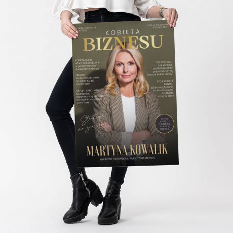Du�a kartka dla szefowej prezent ze zdj�ciem xxl kartka personalizowana kartka ze zdj�ciem