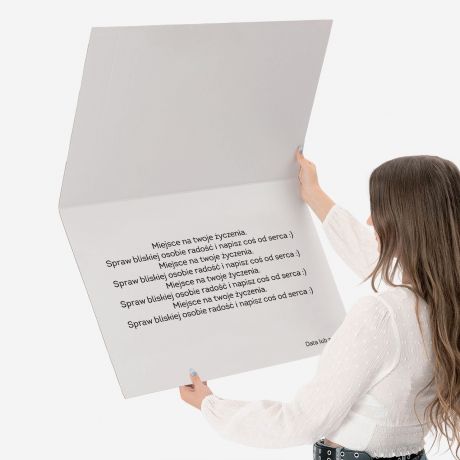Du�a kartka okoliczno�ciowa TW�J PROJEKT w poziomie