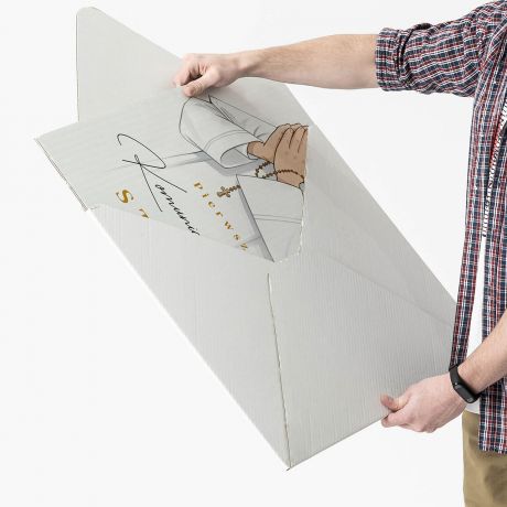 Du�a kartka NA KOMUNI� z personalizacj� XXL