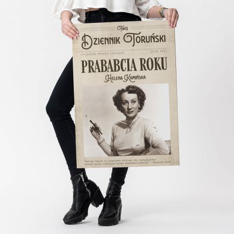 Du�a kartka urodzinowa XXL PREZENT DLA PRABABCI