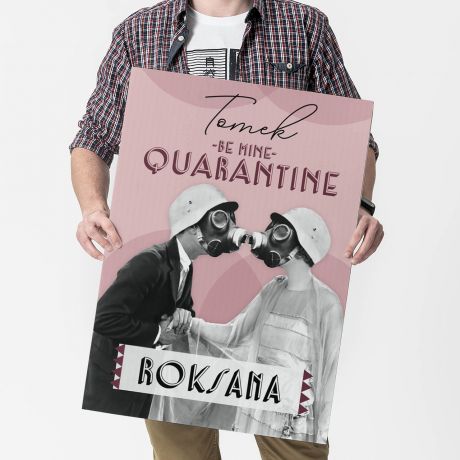Du�a kartka walentynkowa QUARANTINE
