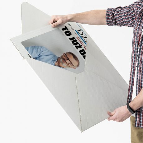 Du�a kartka XXL z okazji 50 urodzin DZIENNIK