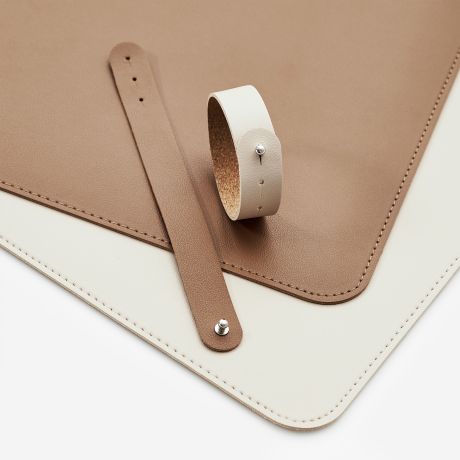 Elegancka podkadka na biurko TWJ TEKST podkadka na laptopa prezent dla kobiety podkadka pod klawiatur