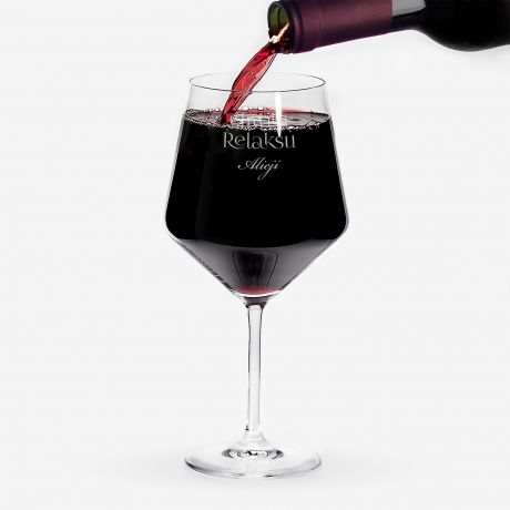 Duy kieliszek na wino CHWILA RELAKSU