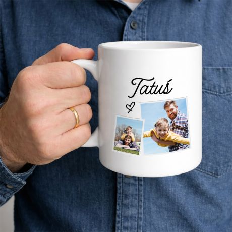 Du�y kubek xxl DLA TATY ze zdj�ciami du�y kubek dla taty du�y kubek na dzie� taty prezent dla taty