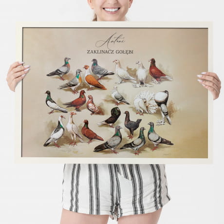 Duy plakat GOBIE dla mionika hodowania gobi 