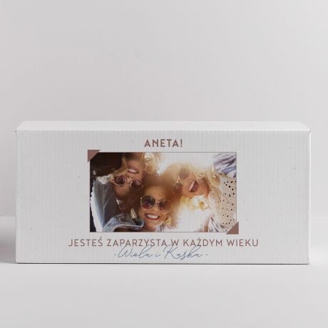 Imbryk i herbata liciasta ZESTAW URODZINOWY DLA PRZYJACIӣKI
