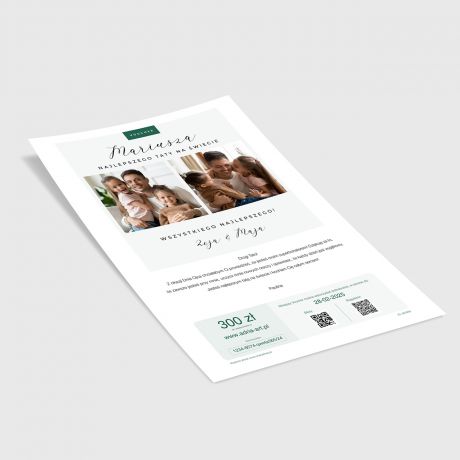 E-voucher na wybrane wydarzenie Adria Art PREZENT DLA TATY NA DZIE OJCA - 300 z