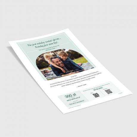 E-voucher na wydarzenie kulturalne Adria Art PREZENT NA DZIE OJCA 300 z