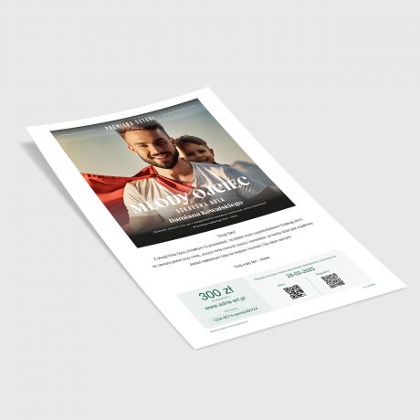 E-voucher na wybrane wydarzenie Adria Art PREZENT DLA MODEGO TATY - 300 z