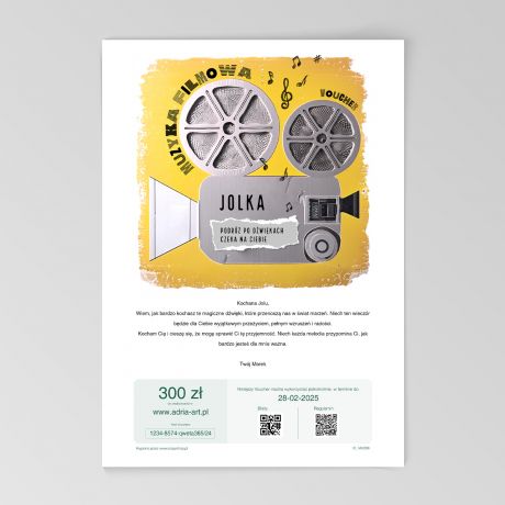 E-voucher na koncert muzyki filmowej lub wybrane wydarzenie Adria Art - 500 z