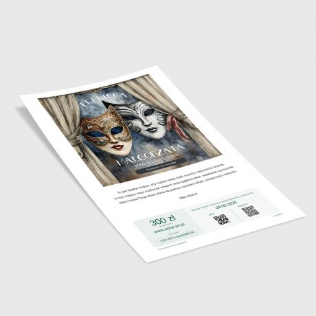 E-voucher do teatru lub inne wybrane wydarzenie Adria Art o wartoci 300 z