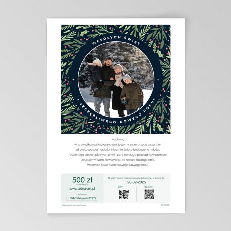 E-voucher witeczny na wybrane wydarzenie Adria Art PREZENT POD CHOINK - 500 z prezent dla rodzicw na wita