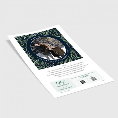 E-voucher witeczny na wybrane wydarzenie Adria Art PREZENT POD CHOINK - 500 z prezent dla rodzicw na wita