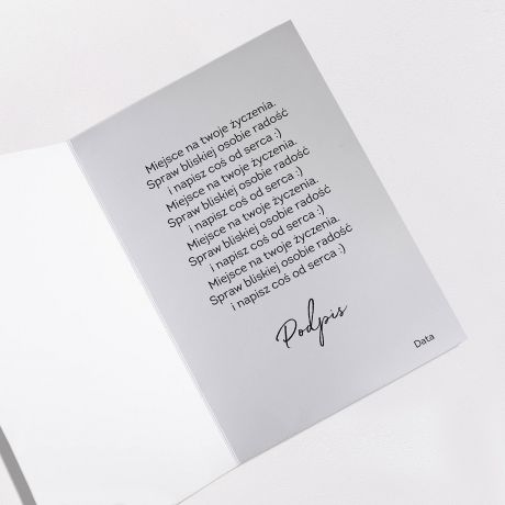 Elegancka kartka ze zoceniem GRATULACJE NA ZAKOCZENIE ROKU SZKOLNEGO