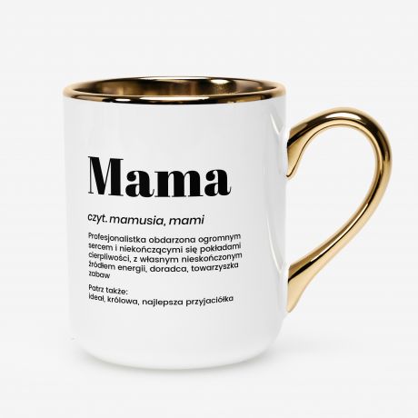 Elegancki kubek dla mamy DEFINICJA prezent dla mamy kubek na dzie� mamy