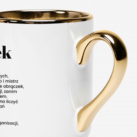 Elegancki kubek dla �wiadka DEFINICJA kubek z nadrukiem personalizowany kubek podzi�kowanie dla �wiadka