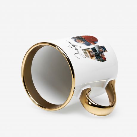 Elegancki kubek na 40 urodziny ze zdj�ciami 