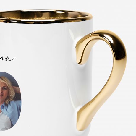 Elegancki kubek na 50 URODZINY ze zdj�ciami